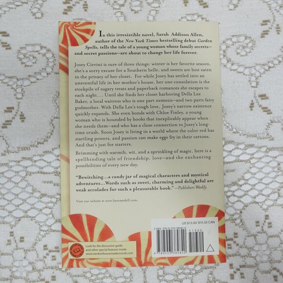 The Sugar Queen Sarah Addison Allen 2009 Trade Paperback Bantam Books - Picture 4 of 8